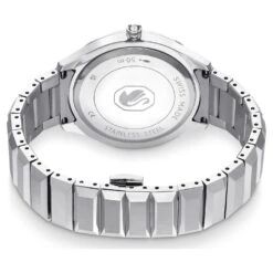 Swarovski 37mm Watch Swiss Made, Metal Bracelet, Silver Tone, Stainless Steel -Fashion Accessories Store 37mm watch swiss made metal bracelet silver tone stainless steel swarovski 5634648 2