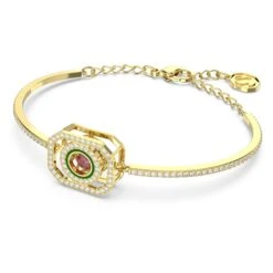 Swarovski Alea Bangle Multicolored, Gold-tone Plated -Fashion Accessories Store alea bangle multicolored gold tone plated swarovski 5647991 2