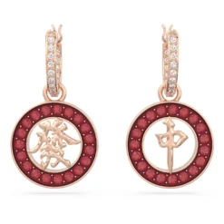 Swarovski Alea Drop Earrings Red, Rose Gold-tone Plated 8 Swarovski Alea Drop Earrings Red, Rose Gold-tone Plated -Fashion Accessories Store alea drop earrings red rose gold tone plated swarovski 5649790 2