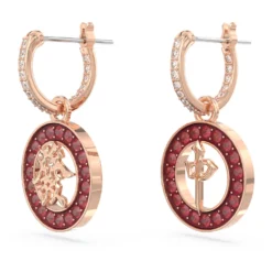 Swarovski Alea Drop Earrings Red, Rose Gold-tone Plated 9 Swarovski Alea Drop Earrings Red, Rose Gold-tone Plated -Fashion Accessories Store alea drop earrings red rose gold tone plated swarovski 5649790 3