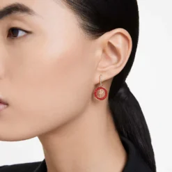 Swarovski Alea Drop Earrings Red, Rose Gold-tone Plated 11 Swarovski Alea Drop Earrings Red, Rose Gold-tone Plated -Fashion Accessories Store alea drop earrings red rose gold tone plated swarovski 5649790 5