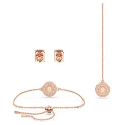 Swarovski Alea Set Multicolored, Rose Gold-tone Plated -Fashion Accessories Store alea set multicolored rose gold tone plated swarovski 5649791 3