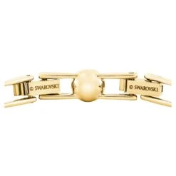Swarovski Angelic Bracelet Round Cut, Pavé, Medium, White, Gold-tone Plated -Fashion Accessories Store angelic bracelet round cut pavC3A9 medium white gold tone plated swarovski 5505469 4