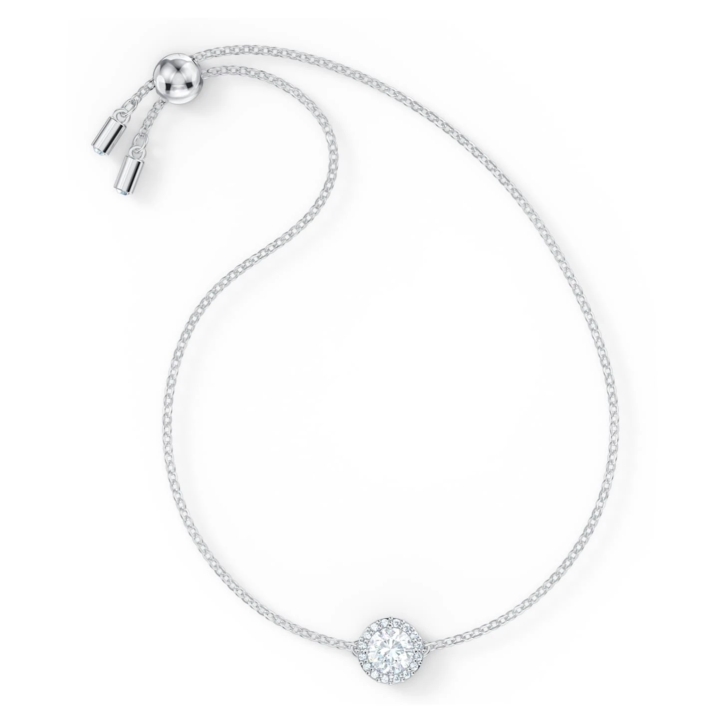 Swarovski Angelic Bracelet Round Cut, White, Rhodium Plated 3 Swarovski Angelic Bracelet Round Cut, White, Rhodium Plated - Image 3