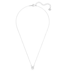 Swarovski Attract Necklace Square Cut, White, Rhodium Plated 8 Swarovski Attract Necklace Square Cut, White, Rhodium Plated -Fashion Accessories Store attract necklace square cut white rhodium plated swarovski 5510696 2