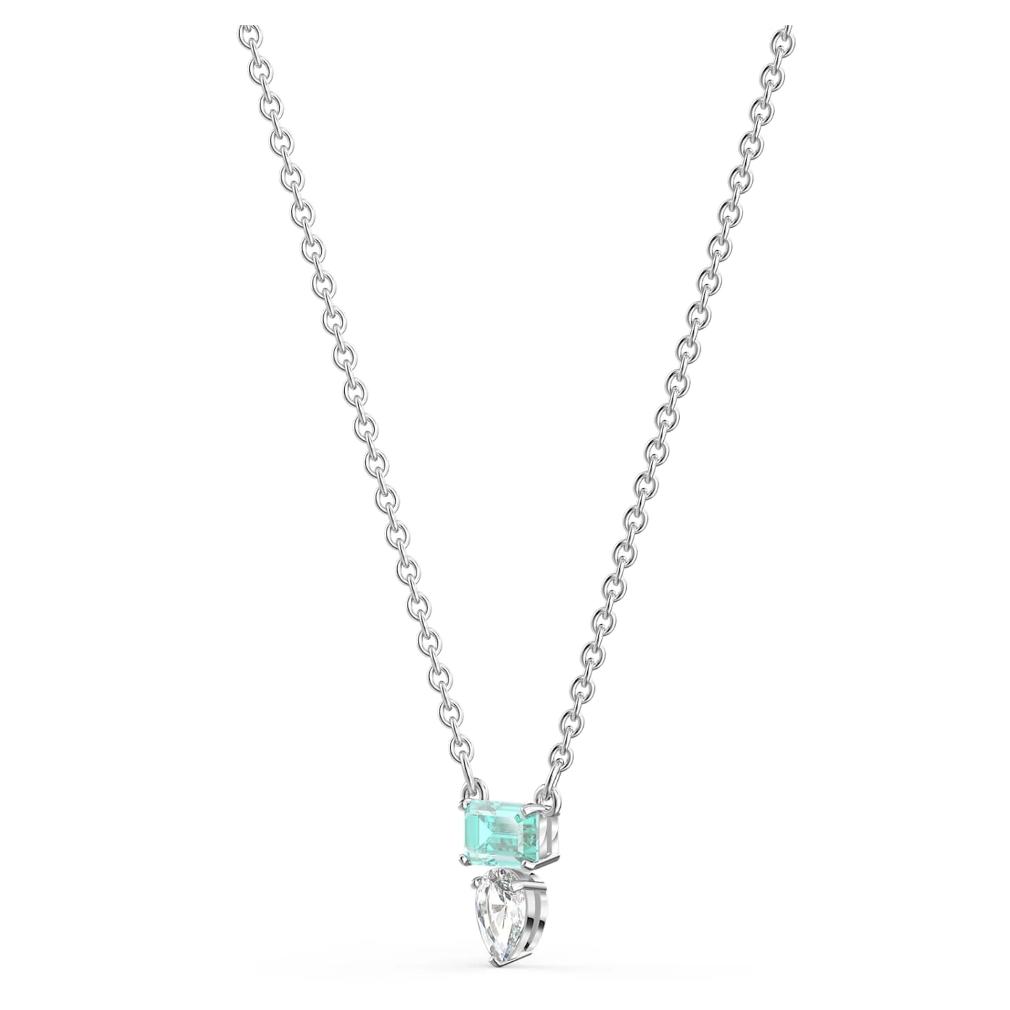 Swarovski Attract Set Mixed Cuts, Blue, Rhodium Plated 4 Swarovski Attract Set Mixed Cuts, Blue, Rhodium Plated - Image 4