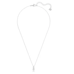 Swarovski Attract Trilogy Pendant Round Cut, White, Rhodium Plated -Fashion Accessories Store attract trilogy pendant round cut white rhodium plated swarovski 5414970 2