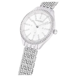 Swarovski Attract Watch Swiss Made, Full Pavé, Metal Bracelet, Silver Tone, Stainless Steel -Fashion Accessories Store attract watch swiss made full pavC3A9 metal bracelet silver tone stainless steel swarovski 5644062 4