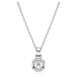 Swarovski Birthstone Pendant Square Cut, April, White, Rhodium Plated 9 Swarovski Birthstone Pendant Square Cut, April, White, Rhodium Plated -Fashion Accessories Store birthstone pendant square cut april white rhodium plated swarovski 5651704 3