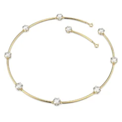 Swarovski Constella Choker Round Cut, White, Shiny gold-tone Plated 7 Swarovski Constella Choker Round Cut, White, Shiny gold-tone Plated -Fashion Accessories Store constella choker round cut white shinyC2A0gold tone plated swarovski 5622720 2
