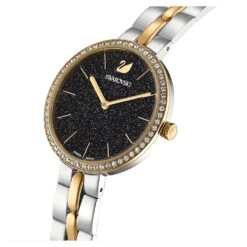Swarovski Cosmopolitan Watch Swiss Made, Metal Bracelet, Black, Mixed Metal Finish -Fashion Accessories Store cosmopolitan watch swiss made metal bracelet black mixed metal finish swarovski 5644072 3