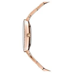 Swarovski Cosmopolitan Watch Swiss Made, Metal Bracelet, Pink, Rose Gold-tone Finish -Fashion Accessories Store cosmopolitan watch swiss made metal bracelet pink rose gold tone finish swarovski 5517800 2