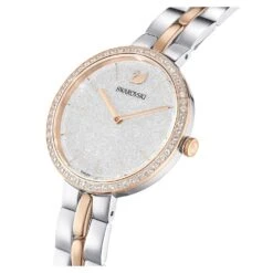 Swarovski Cosmopolitan Watch Swiss Made, Metal Bracelet, White, Mixed Metal Finish -Fashion Accessories Store cosmopolitan watch swiss made metal bracelet white mixed metal finish swarovski 5644081 4