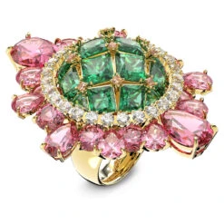 Swarovski Curiosa Cocktail Ring Multicolored, Rose Gold-tone Plated -Fashion Accessories Store curiosa cocktail ring multicolored rose gold tone plated swarovski 5618279 2