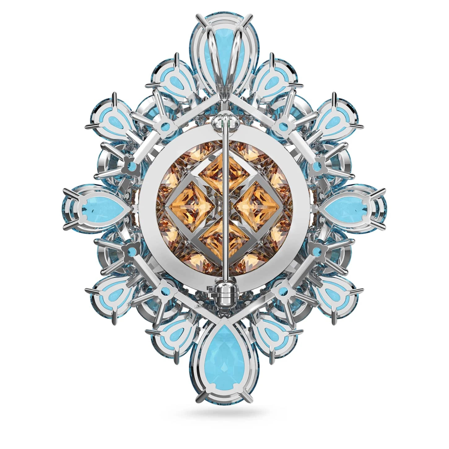 Swarovski Curiosa Pendant And Brooch Multicolored, Rhodium Plated 6 Swarovski Curiosa Pendant And Brooch Multicolored, Rhodium Plated - Image 6