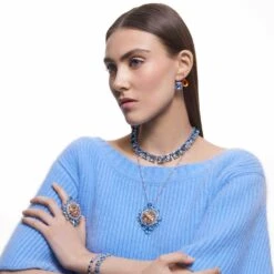 Swarovski Curiosa Pendant And Brooch Multicolored, Rhodium Plated 15 Swarovski Curiosa Pendant And Brooch Multicolored, Rhodium Plated -Fashion Accessories Store curiosa pendant and brooch multicolored rhodium plated swarovski 5618272 7