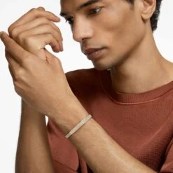 Swarovski Dextera Bangle Octagon Shape, White, Gold-tone Plated 12 Swarovski Dextera Bangle Octagon Shape, White, Gold-tone Plated -Fashion Accessories Store dextera bangle octagon shape white gold tone plated swarovski 5656844 5