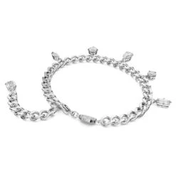 Swarovski Dextera Bracelet Mixed Cuts, White, Rhodium Plated -Fashion Accessories Store dextera bracelet mixed cuts white rhodium plated swarovski 5671184 4