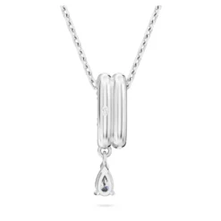 Swarovski Dextera Pendant Mixed Cuts, White, Rhodium Plated -Fashion Accessories Store dextera pendant mixed cuts white rhodium plated swarovski 5671819 2