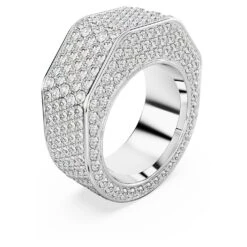 Swarovski Dextera Ring Octagon Shape, Pavé, White, Rhodium Plated 9 Swarovski Dextera Ring Octagon Shape, Pavé, White, Rhodium Plated -Fashion Accessories Store dextera ring octagon shape pavC3A9 white rhodium plated swarovski 5651363 2