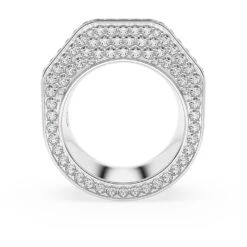 Swarovski Dextera Ring Octagon Shape, Pavé, White, Rhodium Plated 11 Swarovski Dextera Ring Octagon Shape, Pavé, White, Rhodium Plated -Fashion Accessories Store dextera ring octagon shape pavC3A9 white rhodium plated swarovski 5651363 4