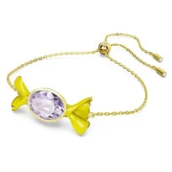 Swarovski Dulcis Bracelet Candy, Multicolored, Gold-tone Plated -Fashion Accessories Store dulcis bracelet candy multicolored gold tone plated swarovski 5652138 2