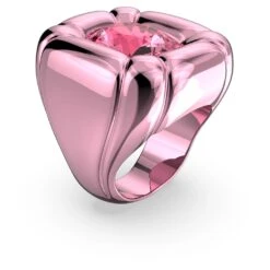 Swarovski Dulcis Cocktail Ring Cushion Cut, Pink -Fashion Accessories Store dulcis cocktail ring cushion cut pink swarovski 5601579 2
