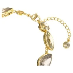 Swarovski Elegance Of Africa Bracelet Mixed Cuts, Brown, Gold-tone Plated -Fashion Accessories Store elegance of africa bracelet mixed cuts brown gold tone plated swarovski 5664794 3