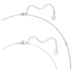 Swarovski Elegance Of Africa Pendant Set (2), Brown, Rhodium Plated -Fashion Accessories Store elegance of africa pendant set 28229 brown rhodium plated swarovski 5622784 2