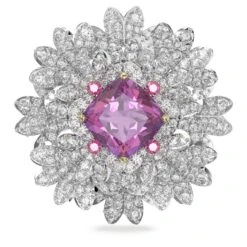 Swarovski Eternal Flower Pendant And Brooch Flower, Pink, Mixed Metal Finish 11 Swarovski Eternal Flower Pendant And Brooch Flower, Pink, Mixed Metal Finish -Fashion Accessories Store eternal flower pendant and brooch flower pink mixed metal finish swarovski 5642858 4