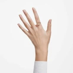 Swarovski Eternal Flower Ring Flower, Multicolored, Rhodium Plated -Fashion Accessories Store eternal flower ring flower multicolored rhodium plated swarovski 5642859 4