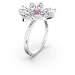 Swarovski Eternal Flower Ring Flower, Pink, Mixed Metal Finish 10 Swarovski Eternal Flower Ring Flower, Pink, Mixed Metal Finish -Fashion Accessories Store eternal flower ring flower pink mixed metal finish swarovski 5642891 4