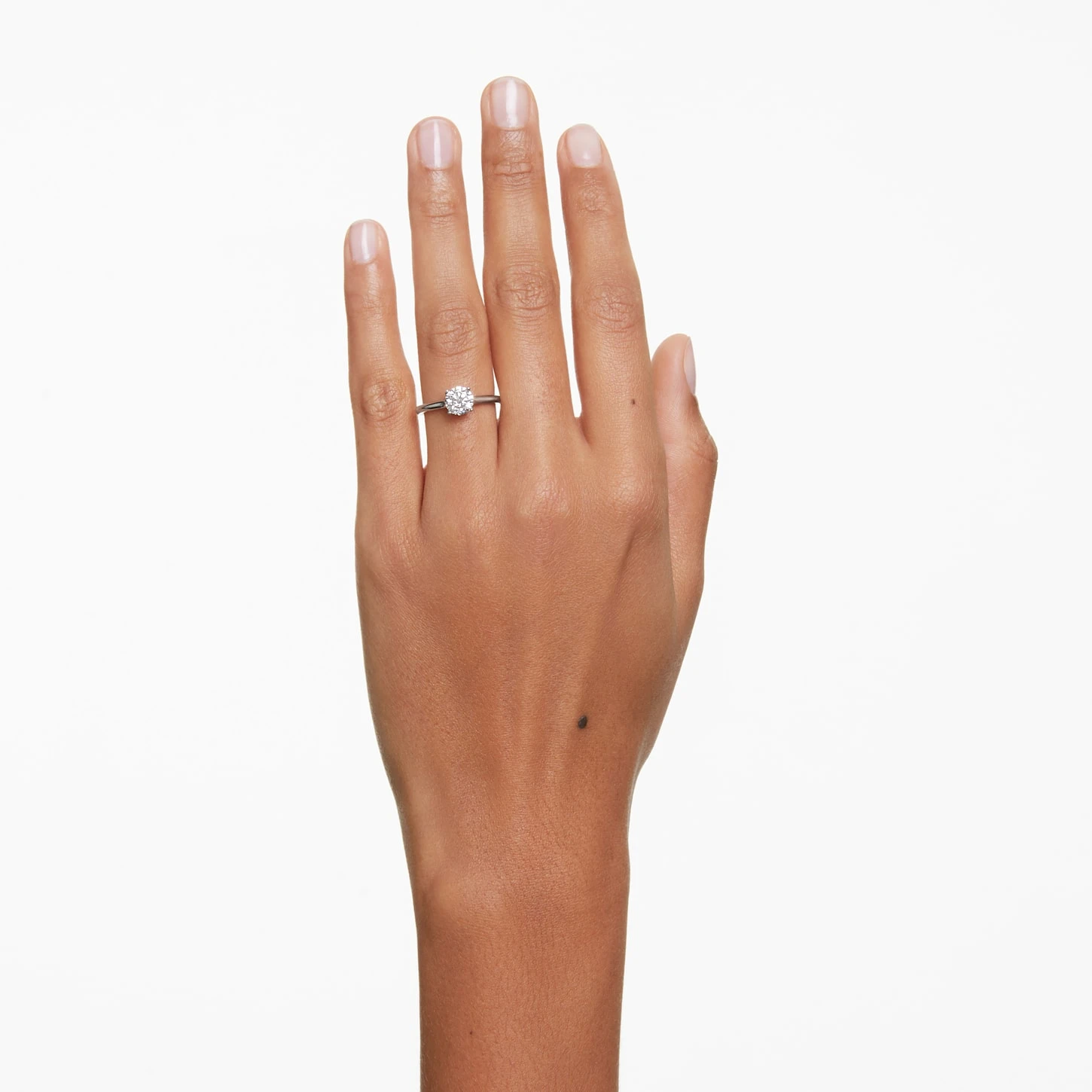 Swarovski Eternity Ring Diamond TCW 1.00 Carat, 14K White Gold 1 Swarovski Eternity Ring Diamond TCW 1.00 Carat, 14K White Gold