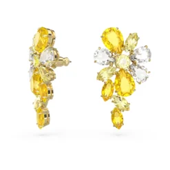 Swarovski Gema Drop Earrings Mixed Cuts, Flower, Yellow, Gold-tone Plated 8 Swarovski Gema Drop Earrings Mixed Cuts, Flower, Yellow, Gold-tone Plated -Fashion Accessories Store gema drop earrings mixed cuts flower yellow gold tone plated swarovski 5652802 2