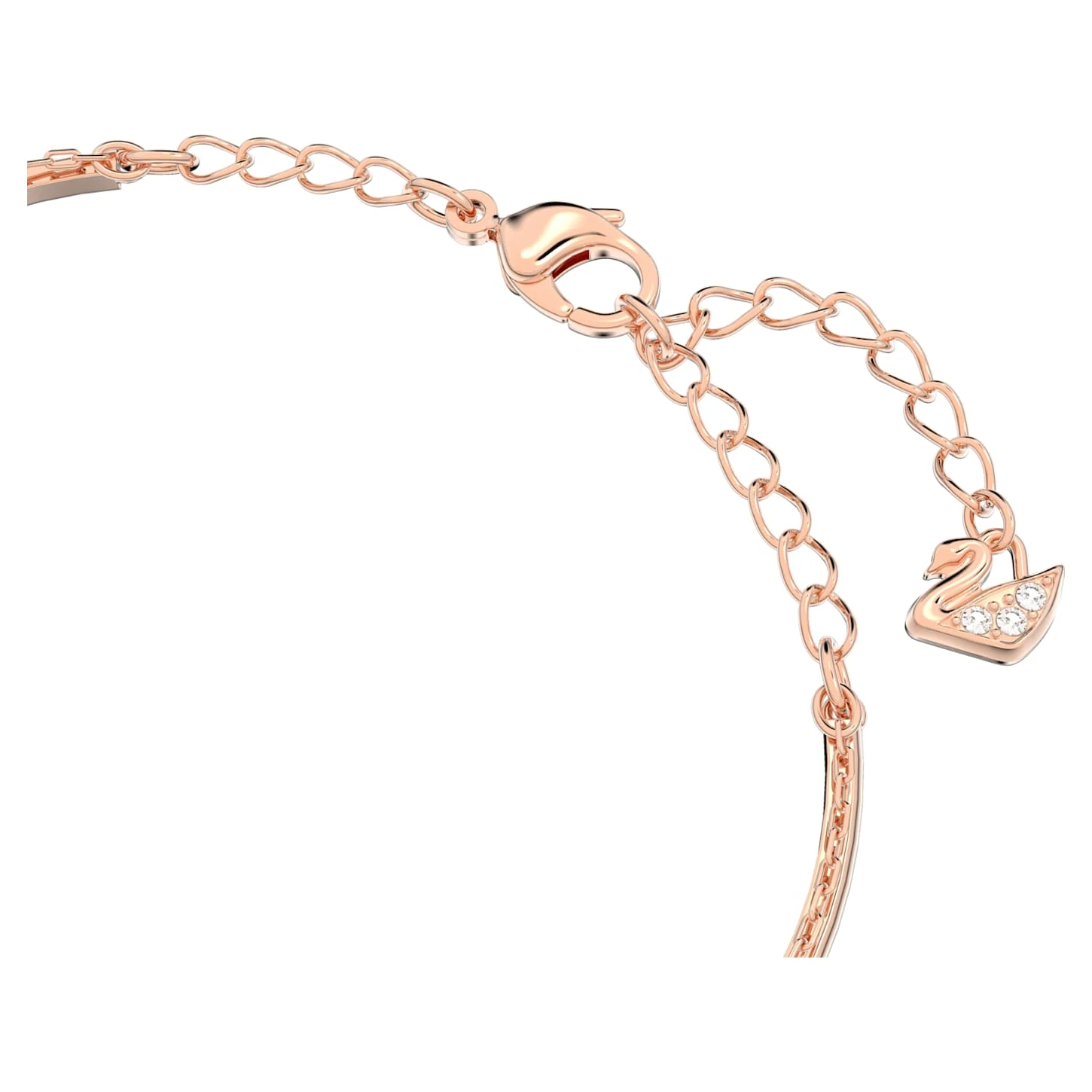 Swarovski Ginger Bangle Gray, Rose Gold-tone Plated 4 Swarovski Ginger Bangle Gray, Rose Gold-tone Plated - Image 4