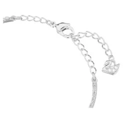 Swarovski Ginger Bangle White, Rhodium Plated -Fashion Accessories Store ginger bangle white rhodium plated swarovski 5389044 3