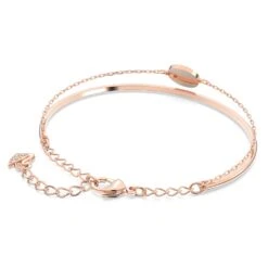Swarovski Ginger Bangle White, Rose Gold-tone Plated 9 Swarovski Ginger Bangle White, Rose Gold-tone Plated -Fashion Accessories Store ginger bangle white rose gold tone plated swarovski 5274892 4