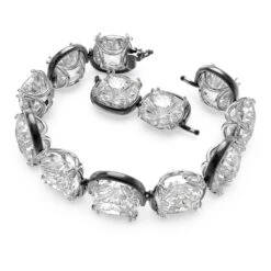 Swarovski Harmonia Bracelet Cushion Cut, White, Mixed Metal Finish -Fashion Accessories Store harmonia bracelet cushion cut white mixed metal finish swarovski 5600047 2