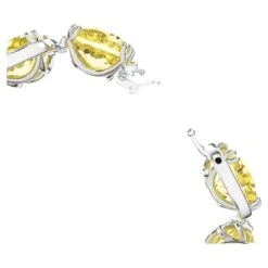 Swarovski Harmonia Bracelet Cushion Cut, Yellow, Rhodium Plated -Fashion Accessories Store harmonia bracelet cushion cut yellow rhodium plated swarovski 5616513 3