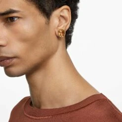 Swarovski Harmonia Stud Earrings Cushion Cut, Gold Tone, Gold-tone Plated -Fashion Accessories Store harmonia stud earrings cushion cut gold tone gold tone plated swarovski 5640044 4