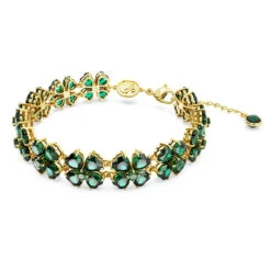 Swarovski Idyllia Bracelet Mixed Cuts, Multiple Clover, Green, Gold-tone Plated 7 Swarovski Idyllia Bracelet Mixed Cuts, Multiple Clover, Green, Gold-tone Plated -Fashion Accessories Store idyllia bracelet mixed cuts multiple clover green gold tone plated swarovski 5666137 2