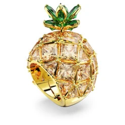 Swarovski Idyllia Cocktail Ring Pineapple, Multicolored, Gold-tone Plated 8 Swarovski Idyllia Cocktail Ring Pineapple, Multicolored, Gold-tone Plated -Fashion Accessories Store idyllia cocktail ring pineapple multicolored gold tone plated swarovski 5655322 2
