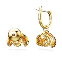 Swarovski Idyllia Drop Earrings Asymmetrical Design, Ladybug, Red, Gold-tone Plated -Fashion Accessories Store idyllia drop earrings asymmetrical design ladybug red gold tone plated swarovski 5666131 4