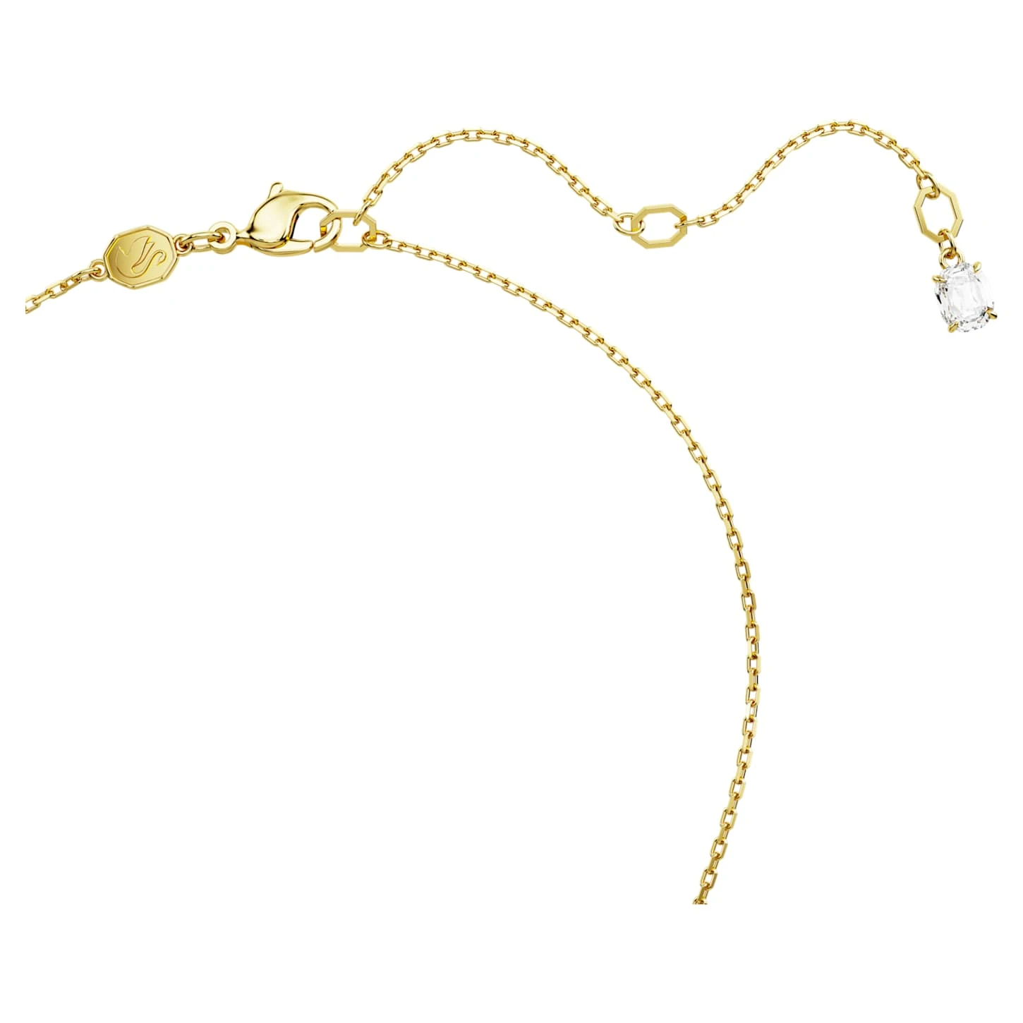 Swarovski Idyllia Pendant Clover, Green, Gold-tone Plated 4 Swarovski Idyllia Pendant Clover, Green, Gold-tone Plated - Image 4