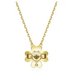 Swarovski Idyllia Pendant Clover, Green, Gold-tone Plated 9 Swarovski Idyllia Pendant Clover, Green, Gold-tone Plated -Fashion Accessories Store idyllia pendant clover green gold tone plated swarovski 5671144 3