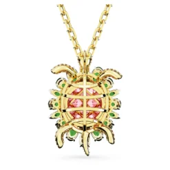 Swarovski Idyllia Pendant Turtle, Multicolored, Gold-tone Plated -Fashion Accessories Store idyllia pendant turtle multicolored gold tone plated swarovski 5653068 3