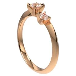 Swarovski Intimate Ring Diamond TCW 0.27 Carat, 14K Rose Gold -Fashion Accessories Store intimate ring diamond tcw 0.27 carat 14k rose gold swarovski 5665530 2