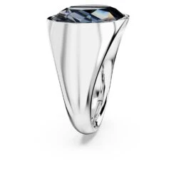 Swarovski Lucent Cocktail Ring Gray, Rhodium Plated 8 Swarovski Lucent Cocktail Ring Gray, Rhodium Plated -Fashion Accessories Store lucent cocktail ring gray rhodium plated swarovski 5670362 3