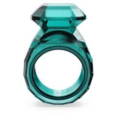 Swarovski Lucent Cocktail Ring Octagon Cut, Green 9 Swarovski Lucent Cocktail Ring Octagon Cut, Green -Fashion Accessories Store lucent cocktail ring octagon cut green swarovski 5607345 4