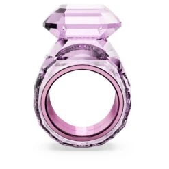 Swarovski Lucent Cocktail Ring Octagon Cut, Pink -Fashion Accessories Store lucent cocktail ring octagon cut pink swarovski 5607360 4